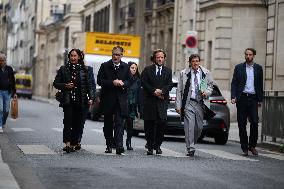 Olivier Faure Meets French Prime Minister In Paris - France