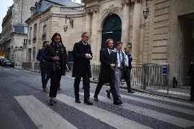 Olivier Faure Meets French Prime Minister In Paris - France