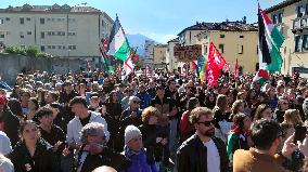 General Strike March for the Global Sumud Flotilla and for Gaza - Italy