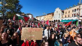 General Strike March for the Global Sumud Flotilla and for Gaza - Italy