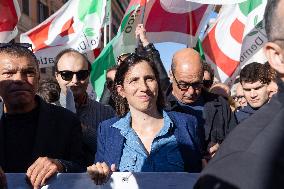 General Strike March for the Global Sumud Flotilla and for Gaza - Italy