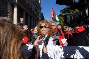 General Strike March for the Global Sumud Flotilla and for Gaza - Italy