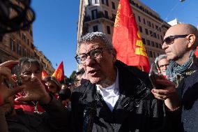 General Strike March for the Global Sumud Flotilla and for Gaza - Italy