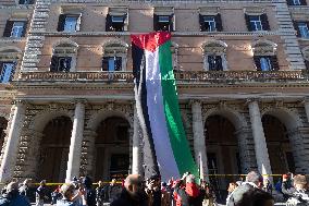 General Strike March for the Global Sumud Flotilla and for Gaza - Italy