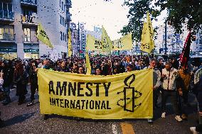 General Strike March for the Global Sumud Flotilla and for Gaza - Italy