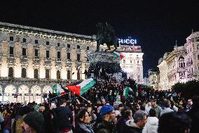 General Strike March for the Global Sumud Flotilla and for Gaza - Italy