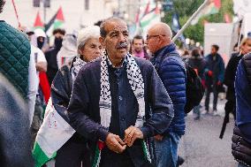 General Strike March for the Global Sumud Flotilla and for Gaza - Italy