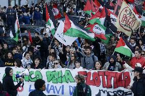 General Strike March for the Global Sumud Flotilla and for Gaza - Italy