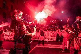 General Strike March for the Global Sumud Flotilla and for Gaza - Italy