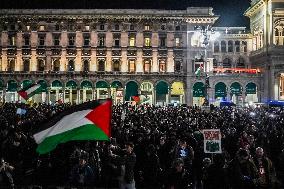General Strike March for the Global Sumud Flotilla and for Gaza - Italy