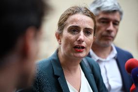 The Ecologists Party Meets PM Lacornu - Paris