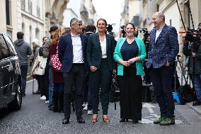 The Ecologists Party Meets PM Lacornu - Paris