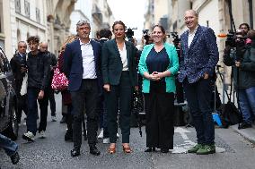 The Ecologists Party Meets PM Lacornu - Paris