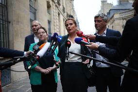 The Ecologists Party Meets PM Lacornu - Paris