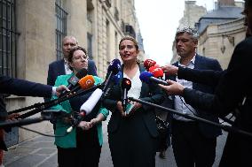 The Ecologists Party Meets PM Lacornu - Paris