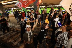 General Strike March for the Global Sumud Flotilla and for Gaza - Italy