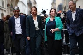 The Ecologists Party Meets PM Lacornu - Paris