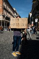 Inter-Union Mobilization in Toulouse - France