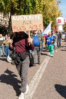 Strike Demonstration Organized In Troyes - France