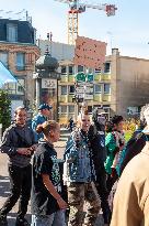 Strike Demonstration Organized In Troyes - France