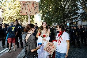 Inter-Union Mobilization in Toulouse - France