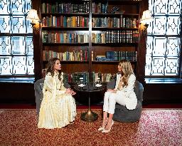 Queen Rania of Jordan During UNGA Week - NYC