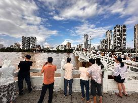 Typhoon Bualoi Hit Nanning