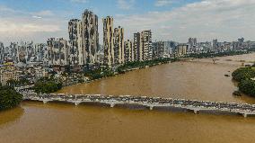 Typhoon Bualoi Hit Nanning