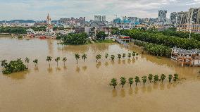 Typhoon Bualoi Hit Nanning
