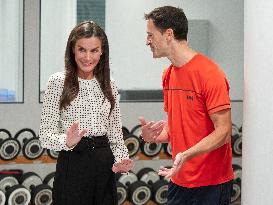 Queen Letizia Opens Academic Year In Lumbier - Spain