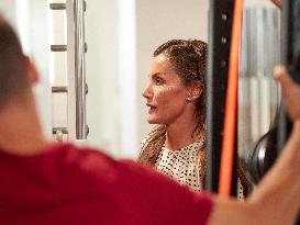 Queen Letizia Opens Academic Year In Lumbier - Spain