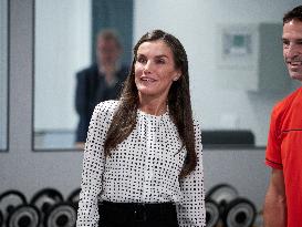 Queen Letizia Opens Academic Year In Lumbier - Spain