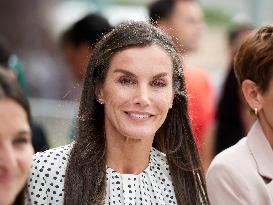 Queen Letizia Opens Academic Year In Lumbier - Spain