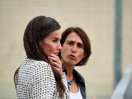 Queen Letizia Opens Academic Year In Lumbier - Spain