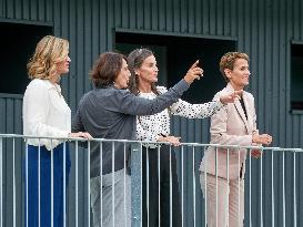 Queen Letizia Opens Academic Year In Lumbier - Spain