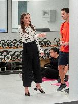 Queen Letizia Opens Academic Year In Lumbier - Spain