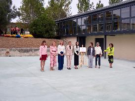 Queen Letizia Opens Academic Year In Lumbier - Spain