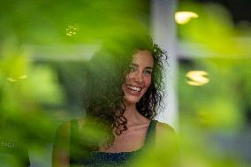 Carlos Sainz And Girlfriend Rebecca Donaldson At Singapore Grand Prix