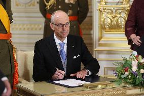 Abdication Ceremony of Luxembourg's Grand Duke Henri - Luxembourg
