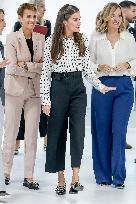 Queen Letizia Opens Academic Year In Lumbier - Spain