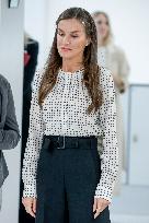 Queen Letizia Opens Academic Year In Lumbier - Spain
