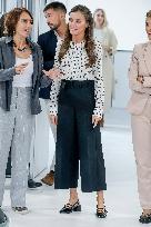 Queen Letizia Opens Academic Year In Lumbier - Spain