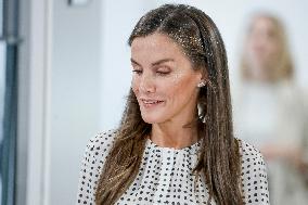Queen Letizia Opens Academic Year In Lumbier - Spain