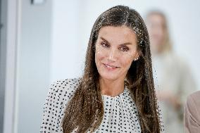 Queen Letizia Opens Academic Year In Lumbier - Spain