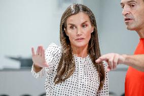 Queen Letizia Opens Academic Year In Lumbier - Spain