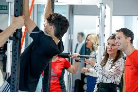 Queen Letizia Opens Academic Year In Lumbier - Spain