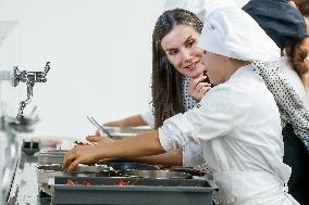 Queen Letizia Opens Academic Year In Lumbier - Spain