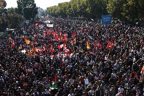 General Strike March for the Global Sumud Flotilla and for Gaza - Italy