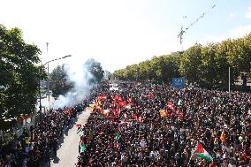 General Strike March for the Global Sumud Flotilla and for Gaza - Italy
