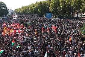 General Strike March for the Global Sumud Flotilla and for Gaza - Italy